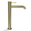 Смеситель для раковины Remer Metrica MC11LXLCH шампань брашированная