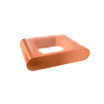 Мыльница Remer Lounge LN10RP медь брашированная