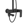 Душевая система Paini Viva Style P4YO687D250F3D110 поворотный излив, черный Душевая система Paini Viva Style P4YO687D250F3D110 поворотный излив, черный
