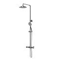 Душевая система Paini Nove 09CR687THD250F3D110 с термоcтатом, хром Душевая система Paini Nove 09CR687THD250F3D110 с термоcтатом, хром