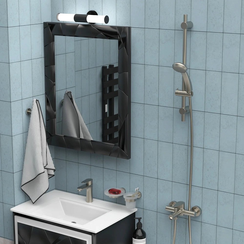Смеситель для раковины Paini Verona 99PW205 сатин — Изображение 3