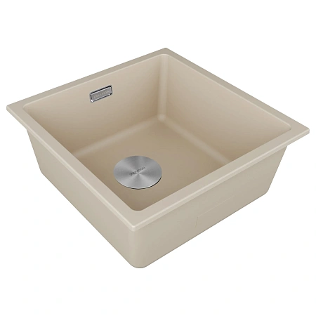 Кухонная мойка Paulmark LUMI 45UNI IT-GRANIT LU45-LA латте 455х460 Кухонная мойка Paulmark LUMI 45UNI IT-GRANIT LU45-LA латте 455х460