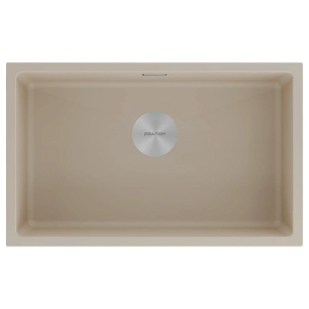 Кухонная мойка Paulmark LUMI 74UNI IT-GRANIT LU74-LA латте 740х460 Кухонная мойка Paulmark LUMI 74UNI IT-GRANIT LU74-LA латте 740х460