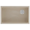 Кухонная мойка Paulmark LUMI 74UNI-SKEW IT-GRANIT LU74SK-LA латте 740х440