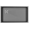 Кухонная мойка Paulmark NEXT-SKEW 74-L UNI PM887444-L-GM вороненая сталь 740х440мм Кухонная мойка Paulmark NEXT-SKEW 74-L UNI PM887444-L-GM вороненая сталь 740х440мм
