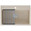 Кухонная мойка Paulmark STEPIA 80 IT-GRANIT PM117551-LA латте 750х510
