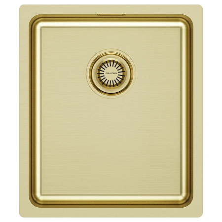 Кухонная мойка Paulmark VISTA 38 PM904438-LG светлое золото 380х440мм Кухонная мойка Paulmark VISTA 38 PM904438-LG светлое золото 380х440мм