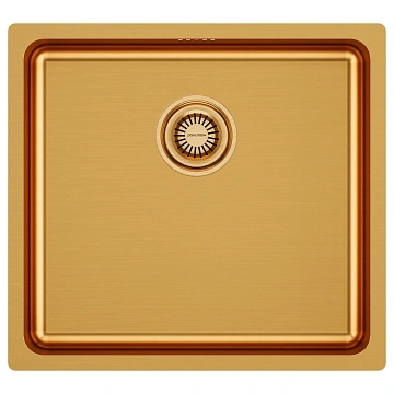 Кухонная мойка Paulmark VISTA 48 PM304844-BG брашированное золото 480х440мм