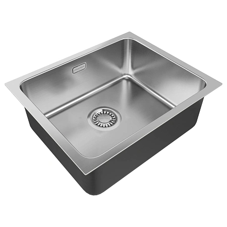 Кухонная мойка Paulmark VISTA 54 PM305444-BS брашированная 540х440мм Кухонная мойка Paulmark VISTA 54 PM305444-BS брашированная 540х440мм