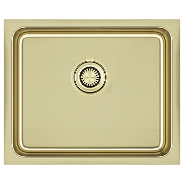 Кухонная мойка Paulmark VISTA 54 PM305444-LG светлое золото 540х440мм