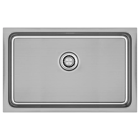 Кухонная мойка Paulmark VISTA 74 PM307444-BS брашированная 740х440мм