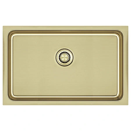 Кухонная мойка Paulmark VISTA 74 PM307444-LG светлое золото 740х440мм Кухонная мойка Paulmark VISTA 74 PM307444-LG светлое золото 740х440мм