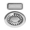 Сифон для кухни Paulmark PM6024-BS с овальным переливом, брашированная сталь Сифон для кухни Paulmark PM6024-BS с овальным переливом, брашированная сталь