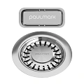 Сифон для кухни Paulmark PM6024-BS с овальным переливом, брашированная сталь Сифон для кухни Paulmark PM6024-BS с овальным переливом, брашированная сталь