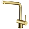 Смеситель для кухни Paulmark DOSSE Do214418-LG светлое золото Смеситель для кухни Paulmark DOSSE Do214418-LG светлое золото