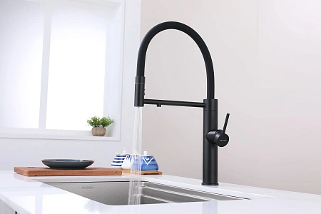 Смеситель для кухни Paulmark GANYMEDE Ga213199-AN антрацит Смеситель для кухни Paulmark GANYMEDE Ga213199-AN антрацит