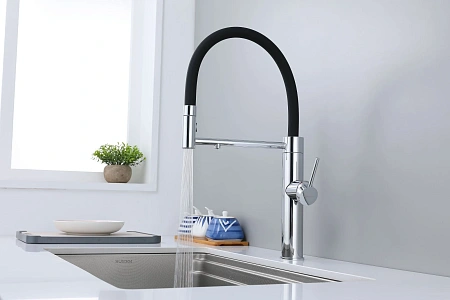 Смеситель для кухни Paulmark GANYMEDE Ga213199-CR хром Смеситель для кухни Paulmark GANYMEDE Ga213199-CR хром