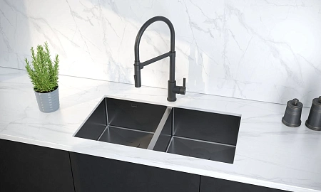 Смеситель для кухни Paulmark HALT Ha214021-AN антрацит Смеситель для кухни Paulmark HALT Ha214021-AN антрацит