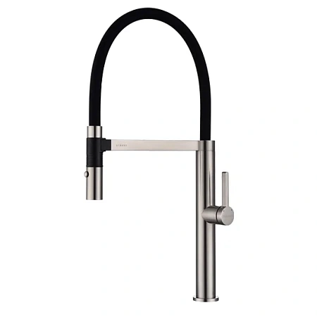 Смеситель для кухни Paulmark LEADER Le214101-BS брашированная сталь Смеситель для кухни Paulmark LEADER Le214101-BS брашированная сталь