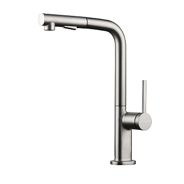 Смеситель для кухни Paulmark NEO Ne214419-BS брашированная сталь