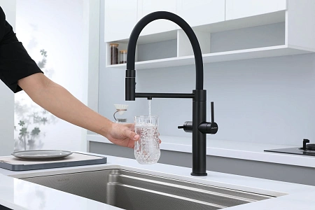 Смеситель для кухни Paulmark NEXUS Ne213999-AN антрацит Смеситель для кухни Paulmark NEXUS Ne213999-AN антрацит