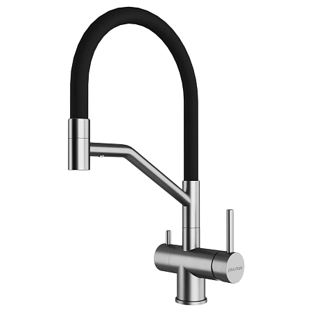 Смеситель для кухни Paulmark RUBERT Ru213175-BS брашированная сталь Смеситель для кухни Paulmark RUBERT Ru213175-BS брашированная сталь