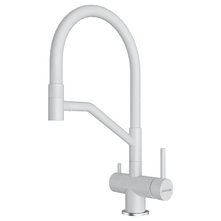 Смеситель для кухни Paulmark RUBERT Ru213175-WH белый матовый