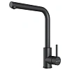 Смеситель для кухни Paulmark TWIN Tw213622-BLM черный