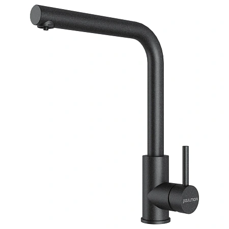 Смеситель для кухни Paulmark TWIN Tw213622-BLM черный
