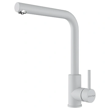 Смеситель для кухни Paulmark TWIN Tw213622-WH белый матовый