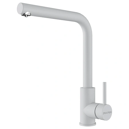 Смеситель для кухни Paulmark TWIN Tw213622-WH белый матовый