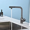 Смеситель для кухни Paulmark URBAN Ur213104-GM вороненая сталь Смеситель для кухни Paulmark URBAN Ur213104-GM вороненая сталь