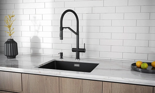 Смеситель для кухни Paulmark ZENDER Ze213155-AN антрацит Смеситель для кухни Paulmark ZENDER Ze213155-AN антрацит