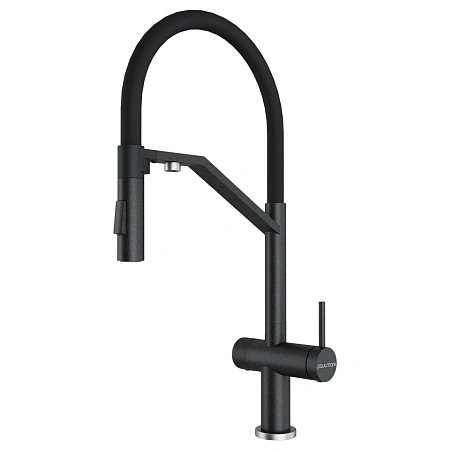 Смеситель для кухни Paulmark ZENDER Ze213155-BLM черный