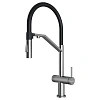 Смеситель для кухни Paulmark ZENDER Ze213155-BS брашированная сталь Смеситель для кухни Paulmark ZENDER Ze213155-BS брашированная сталь