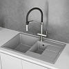 Смеситель для кухни Paulmark ZENDER Ze213155-BS брашированная сталь Смеситель для кухни Paulmark ZENDER Ze213155-BS брашированная сталь