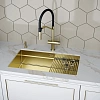 Смеситель для кухни Paulmark ZENDER Ze213155-LG светлое золото Смеситель для кухни Paulmark ZENDER Ze213155-LG светлое золото