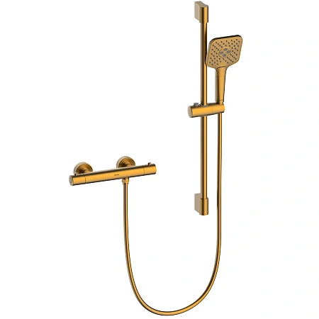 Смеситель для душа Lemark Valday (LMF-8144B-BRG) термостатический, брашированное золото Смеситель для душа Lemark Valday (LMF-8144B-BRG) термостатический, брашированное золото