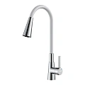 Смеситель для кухни Rossinka (Z35-39-White) с гибким изливом, белый Смеситель для кухни Rossinka (Z35-39-White) с гибким изливом, белый