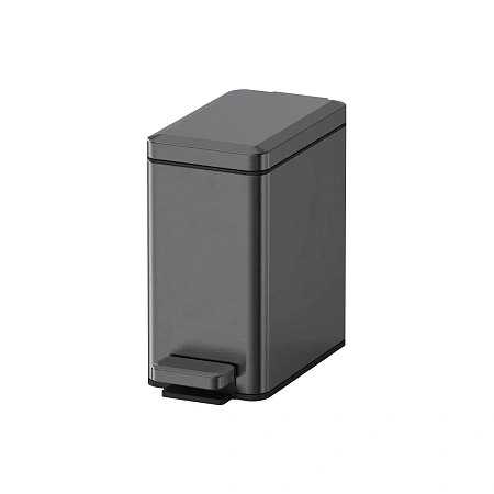 Ведро для мусора Raglo R361.606.09 с педалью для открывания, графит Ведро для мусора Raglo R361.606.09 с педалью для открывания, графит