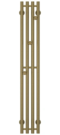 Полотенцесушитель водяной Сунержа Кантата PRO 1200х150 051-0446-1215 состаренная латунь Полотенцесушитель водяной Сунержа Кантата PRO 1200х150 051-0446-1215 состаренная латунь