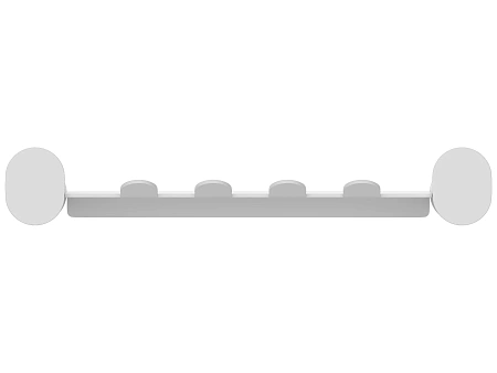 Полка Сунержа ROUND L 260 30-3020-4260 матовый белый Полка Сунержа ROUND L 260 30-3020-4260 матовый белый