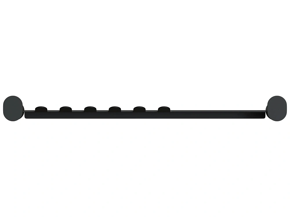 Полка Сунержа ROUND L 460 31-3020-4460 матовый черный — Изображение 2
