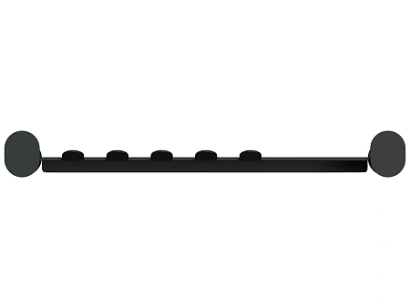 Полка Сунержа ROUND L 360 31-3020-4360 матовый черный Полка Сунержа ROUND L 360 31-3020-4360 матовый черный