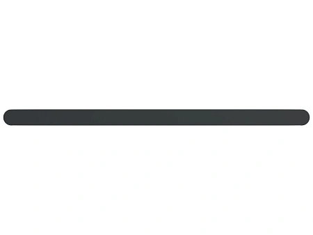 Полка Сунержа ROUND L 610 31-3020-5610 матовый черный Полка Сунержа ROUND L 610 31-3020-5610 матовый черный