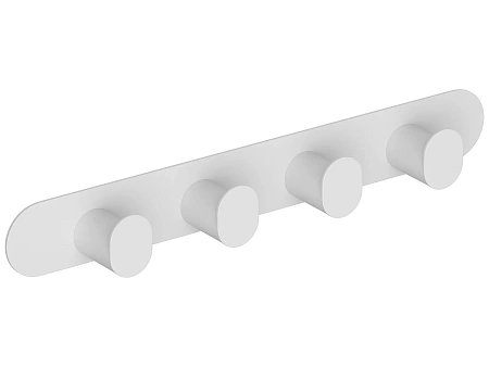 Крючок Сунержа ROUND L 370 30-3020-1370 матовый белый Крючок Сунержа ROUND L 370 30-3020-1370 матовый белый