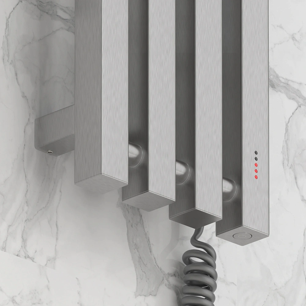 Полотенцесушитель электрический Сунержа Сатерленд 4.0 1200х150 правый 071-0853-1215 сатин — Изображение 3
