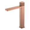 Смеситель для раковины Boheme QUAD 159/2-CB автоматический, Copper Brushed