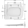 Крышка-сиденье GROSSMAN 4445S тонкое, с крепежом 49GR45S Крышка-сиденье GROSSMAN 4445S тонкое, с крепежом 49GR45S