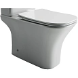 Чаша напольного унитаза Ceramica Nova ALFA Rimless CN9002-B белый с сиденьем Чаша напольного унитаза Ceramica Nova ALFA Rimless CN9002-B белый с сиденьем